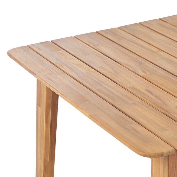 Gartentisch FORNELLI 180 cm 90 cm Akazienholz Braun