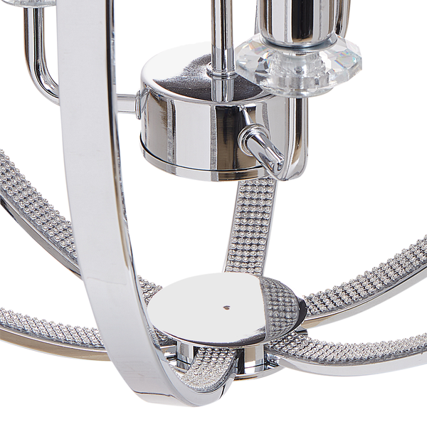 Kronleuchter TENOIRO Metall Silber