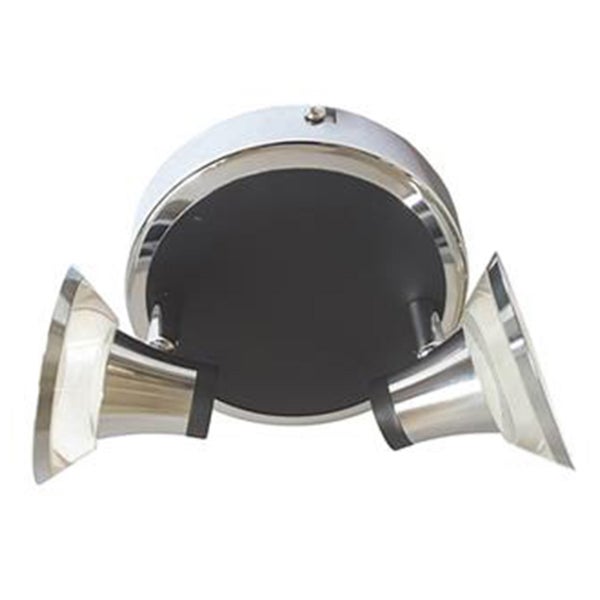 Deckenleuchte mit zwei Strahlern für den Innenbereich