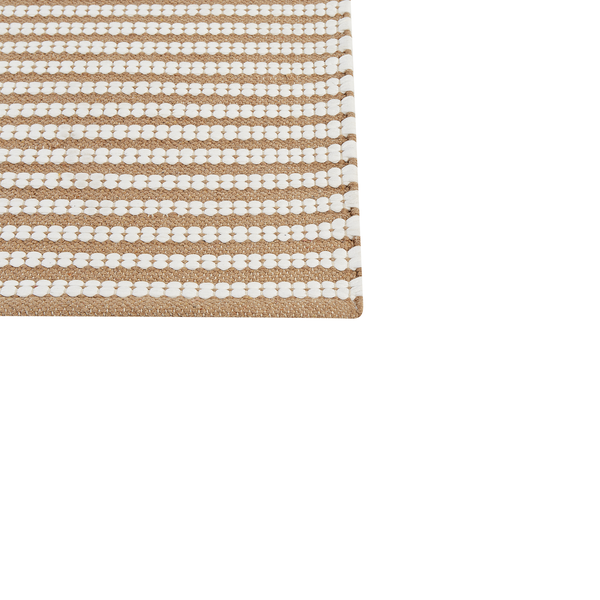 Teppich SOFULU Braun 80 x 150 cm Baumwolle