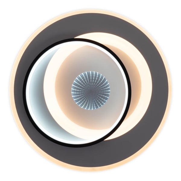 Runde LED-Deckenleuchte mit modernem Design