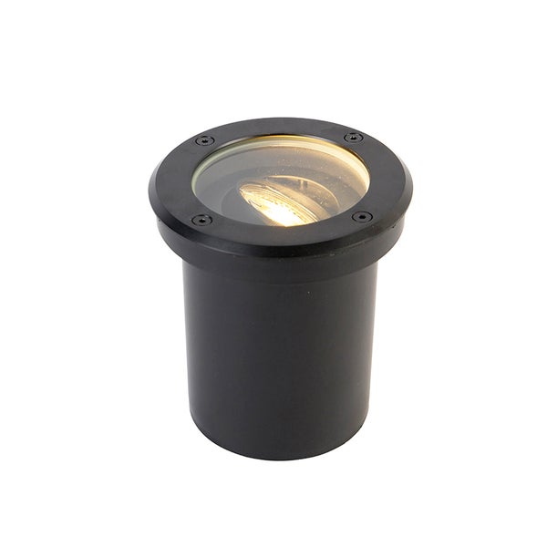 Smarter Outdoor Bodenstrahler schwarz verstellbar inkl. Wifi GU10 - Delux