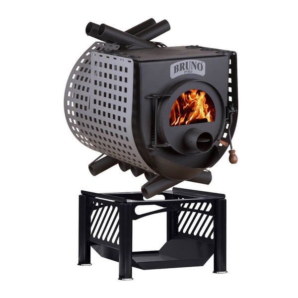 Bruno Pyro Holzofen mit Untergestell