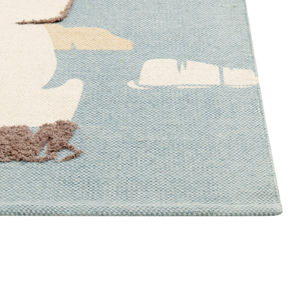 Kinderteppich BARUS Bunt 80 x 150 cm Baumwolle