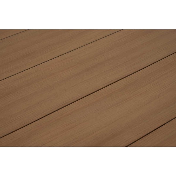 Dan Gartentisch Ø178cm schwarz,Teak dekor. 178 X 178 X 75 cm