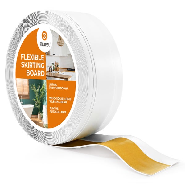 Rolle flexible Sockelleiste selbstklebend