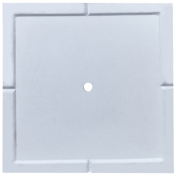 Blumenkübel PAROS 50 cm Weiß