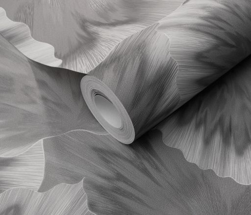 Tapetenrolle mit floralem Muster