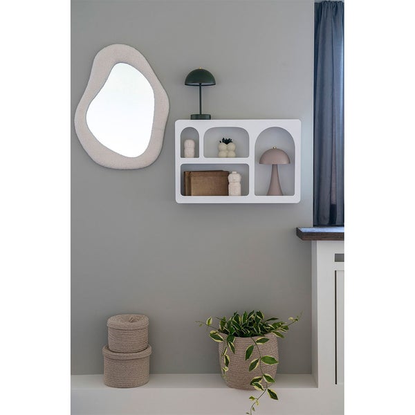 Bosa Spiegel 47x61cm weiß. 46.5 X 61 X 4 cm
