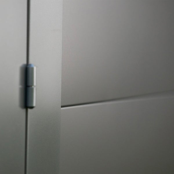 Detailansicht einer Innentür mit Beschlag