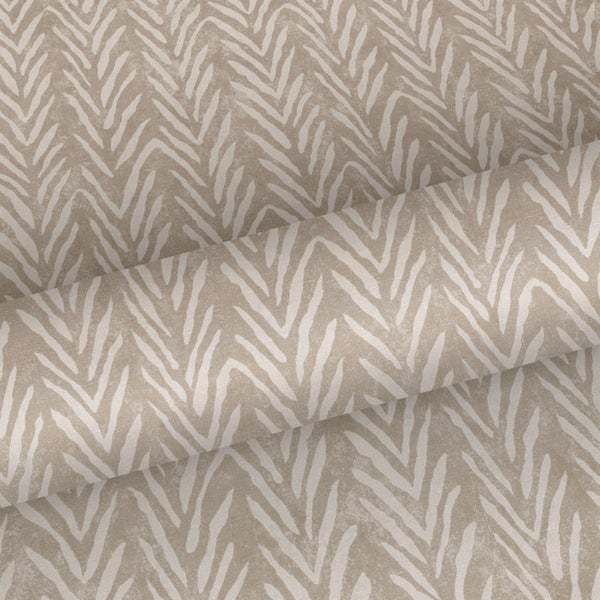 Sanders und Sanders Tapete Zickzack-Motiv Beige - 53 cm x 10 m - 640506