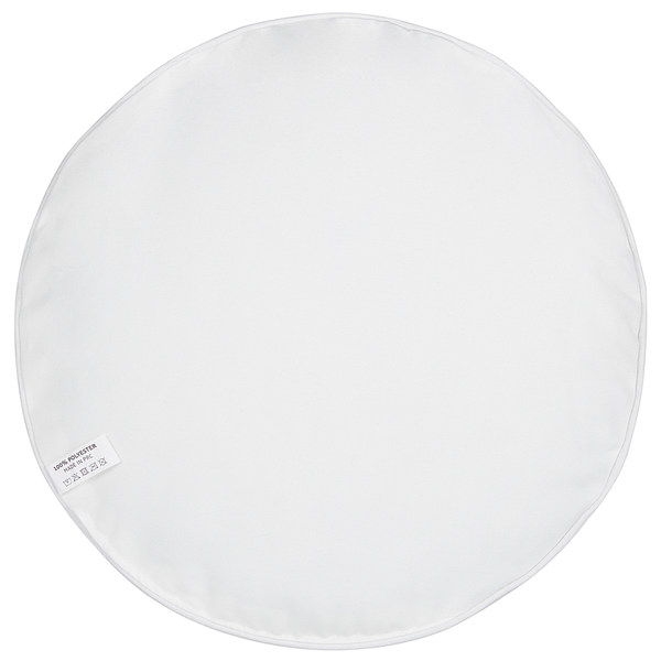Gartenkissen 2er Set VALSORDA Geometrisches Muster 40 x 40 cm Grau
