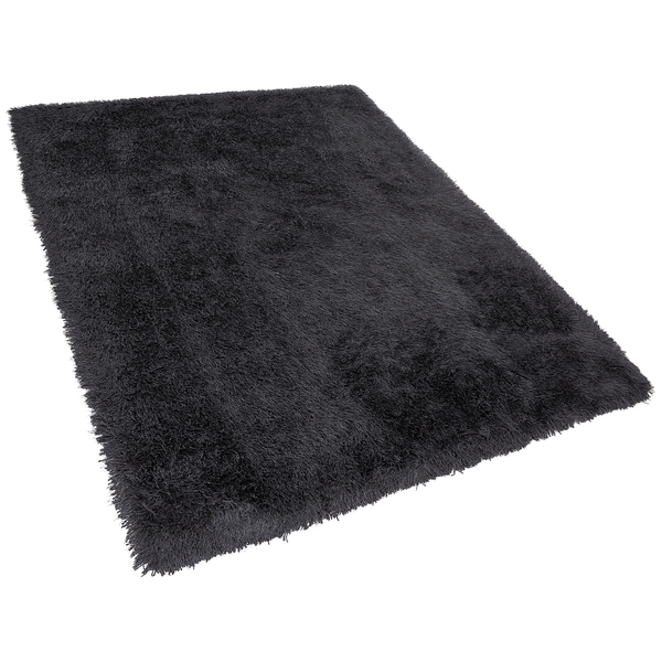 Teppich schwarz 200 x 300 cm Shaggy CIDE