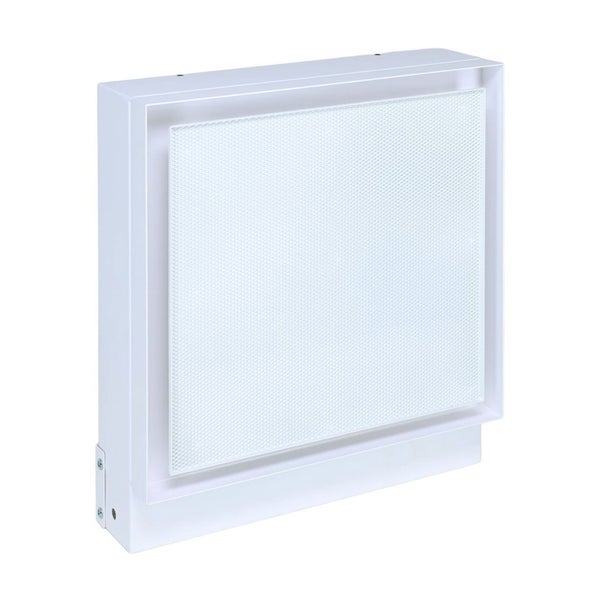 Quadratischer Wandventilator mit Gitterabdeckung für Belüftung
