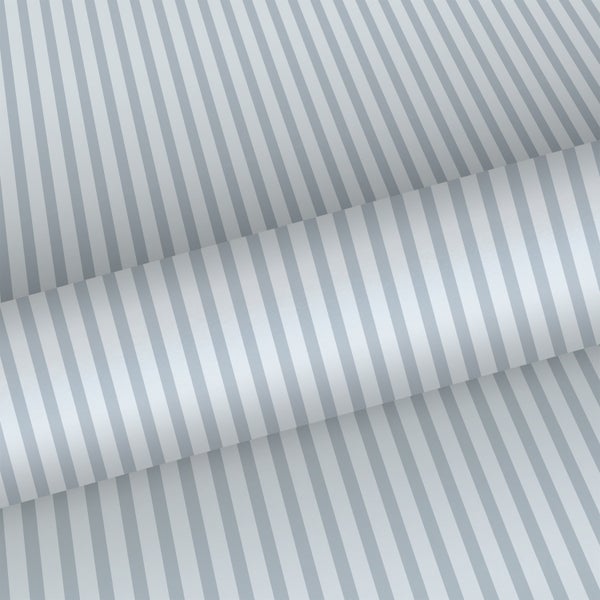 Sanders und Sanders Tapete Streifenmuster Graublau - 50 x 900 cm - 935388