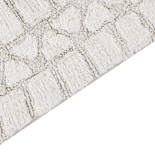 Badematte TEKKE Hellbeige 60 x 90 cm Baumwolle