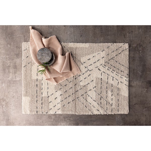 Lorentz Badematte 90x60cm grau. 60 X 90 X 2 cm