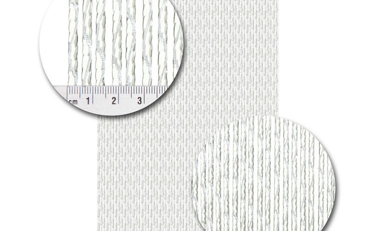 Fliegenvorhang Kunststoff Milano Weiß - 100cm x 240cm