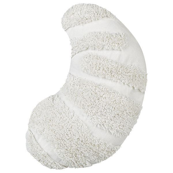 Dekokissen 2er Set SNOWDROP Baumwolle 40 x 25 cm Weiß