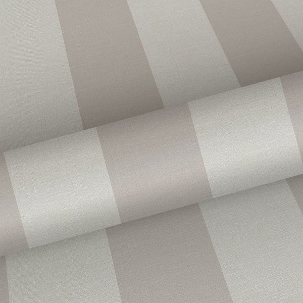 Sanders und Sanders Tapete Streifen Beige - 53 cm x 10 m - 640423