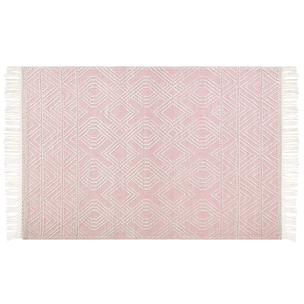 Teppich ADANA Rosa 200 x 300 cm Wolle