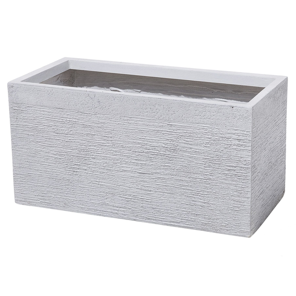 Blumenkübel MYRA Keramik 60 cm Weiß