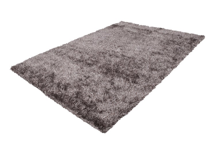 Hochflor Teppich Calypso Champagner Uni 40 x 60 cm