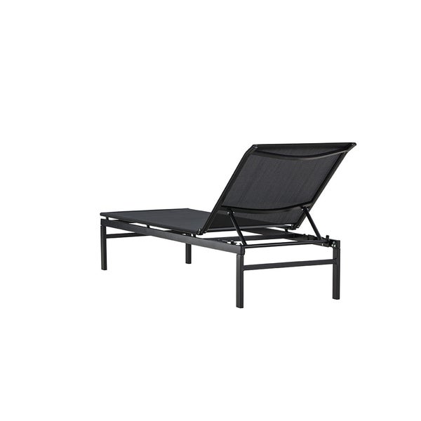 Massimo Liege schwarz. 60 X 189 X 97 cm