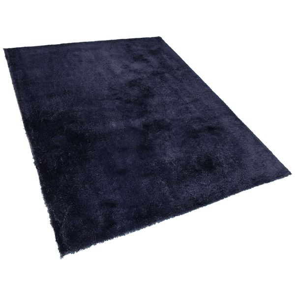 Teppich dunkelbau 200 x 300 cm Shaggy EVREN
