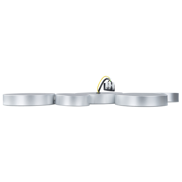 LED Deckenlampe LUGA Metall Silber