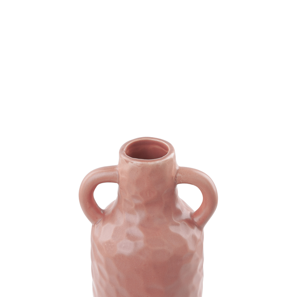 Blumenvase DRAMA Keramik 24 cm Pastellrosa