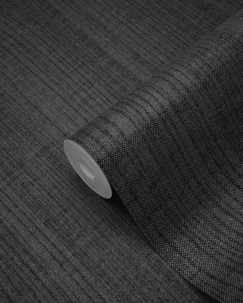 Origin Wallcoverings Tapete Streifenmuster Schwarz - 53 cm x 10.05 m - 347240