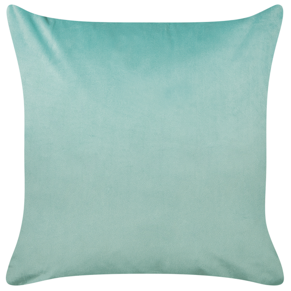 Dekokissen 2er Set SOLIDAGO Samtstoff 45 x 45 cm Grün