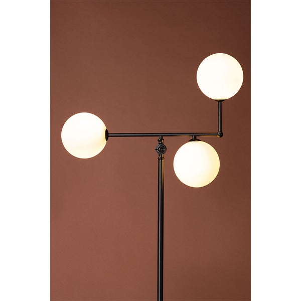 Marsan Beleuchtung Stehlampe 28x50x160cm schwarz. 50 X 28 X 160 cm
