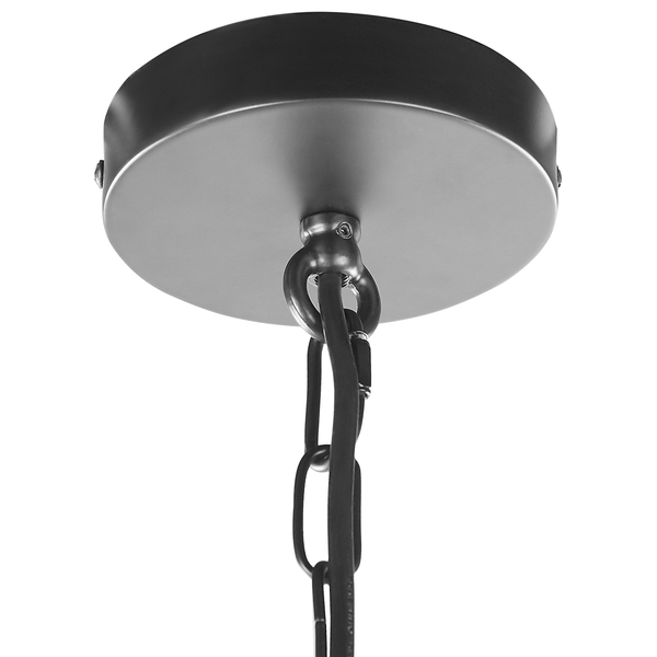 Deckenlampe WANCHET Metall Schwarz