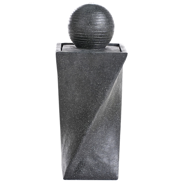 Gartenbrunnen mit Kugelaufsatz