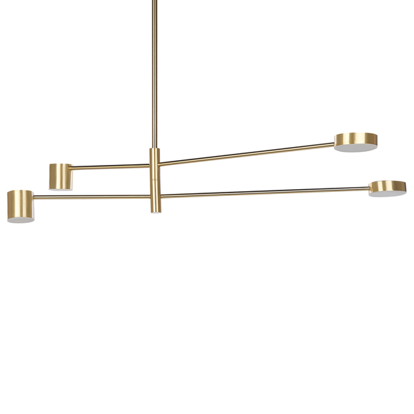Hängeleuchte BANDON Metall Gold