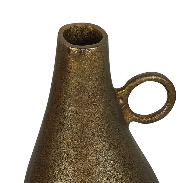 Dekovase SAMBHAR Metall 46 cm Messing