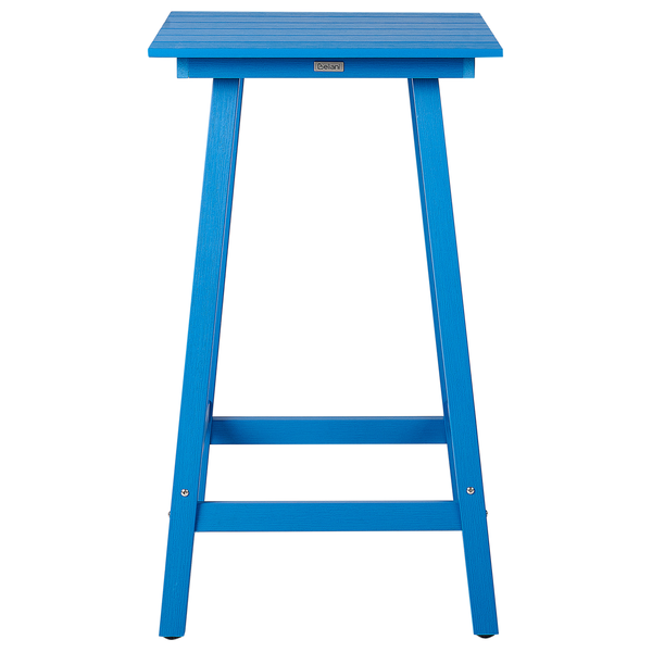 Garten Bartisch ADIRONDACK 60 cm 59 cm Kunststoff Blau