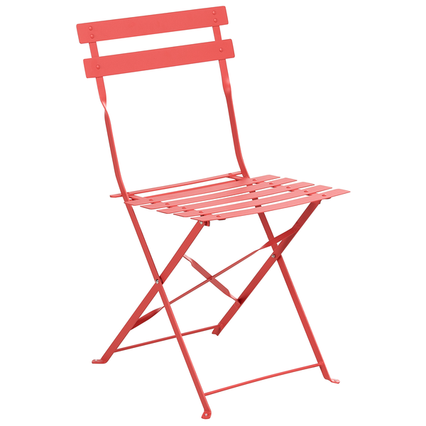 Klappbarer Gartenstuhl aus Metall