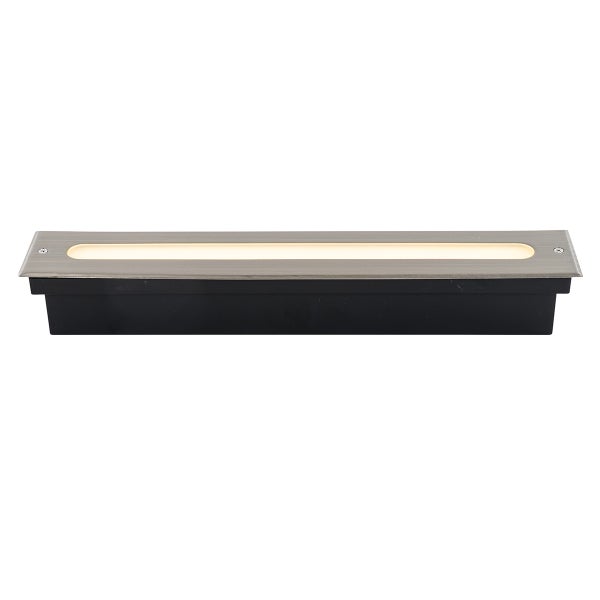 Moderner Bodenstrahler Stahl 50 cm inkl. LED IP65 - Eline