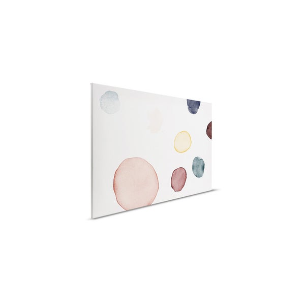 Dekoratives Wandbild mit Punktmuster