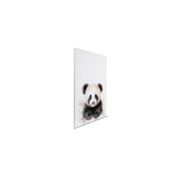 Gemälde eines Pandas auf Leinwand