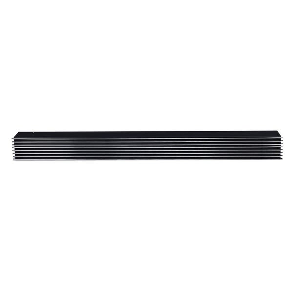 Geripptes LED-Aluminiumprofil für Lichtbänder zur Montage von LED-Streifen.