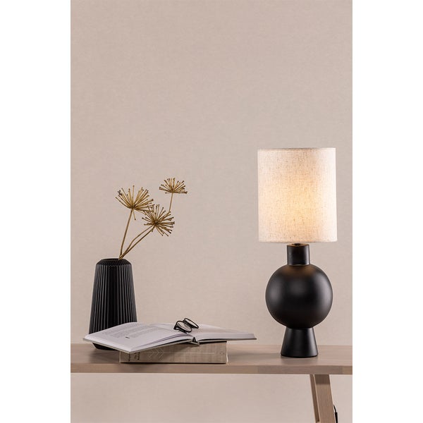 Mysterna Beleuchtung Tischlampe 21x21x55cm schwarz. 21 X 21 X 55 cm