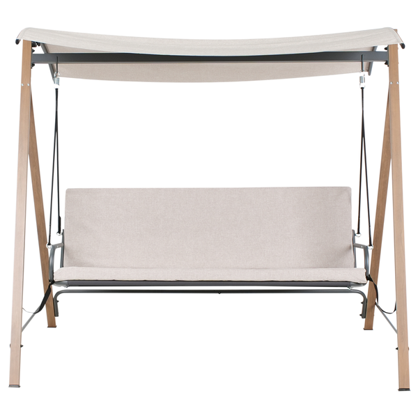 Hollywoodschaukel BONAGIA Metall Beige