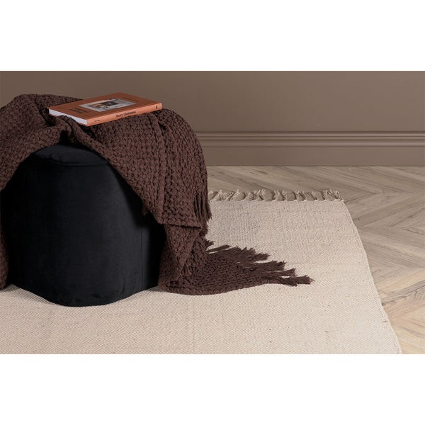 Panipat Teppich 300x200cm Beige. 200 X 300 X 1 cm