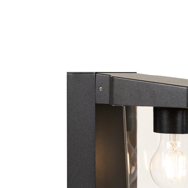 Moderne stehende Außenleuchte schwarz 60 cm IP54 - Chimay