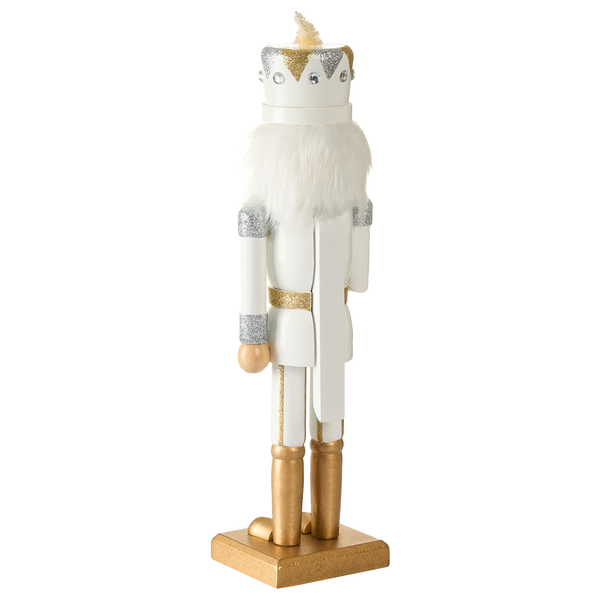 Weihnachtlicher Nussknacker aus Holz, Dekorationsfigur