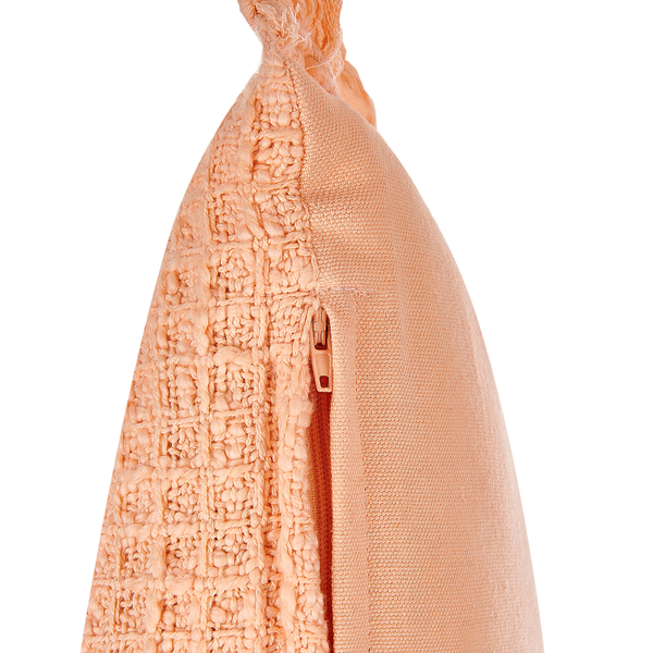 Dekokissen 2er Set TANSY Baumwolle 40 x 60 cm Orange Ohne Muster